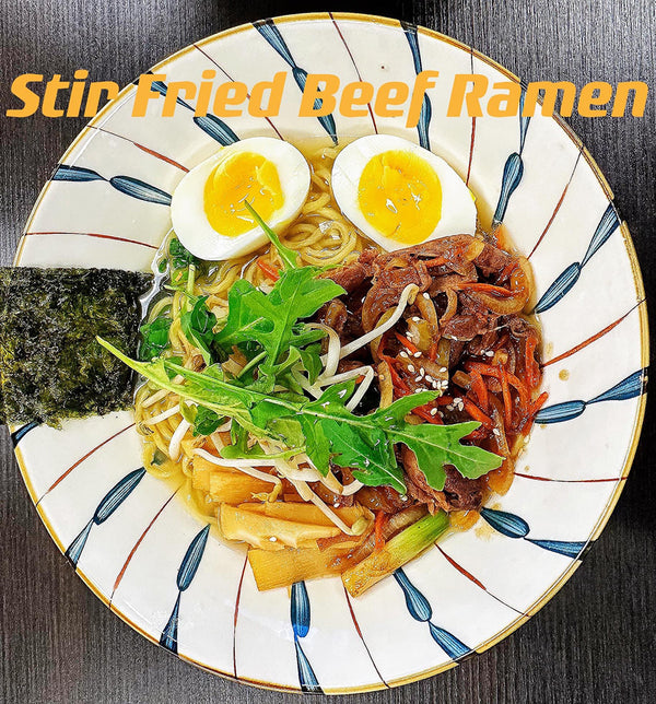 Stir-Fried Beef Ramen