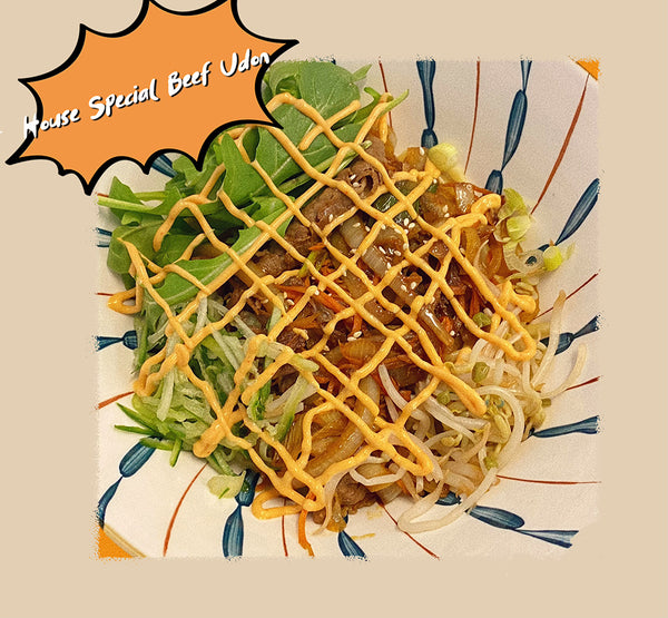 Stir Fried Beef Udon