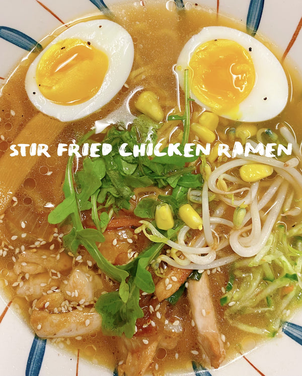 Stir-Fried Chicken Ramen